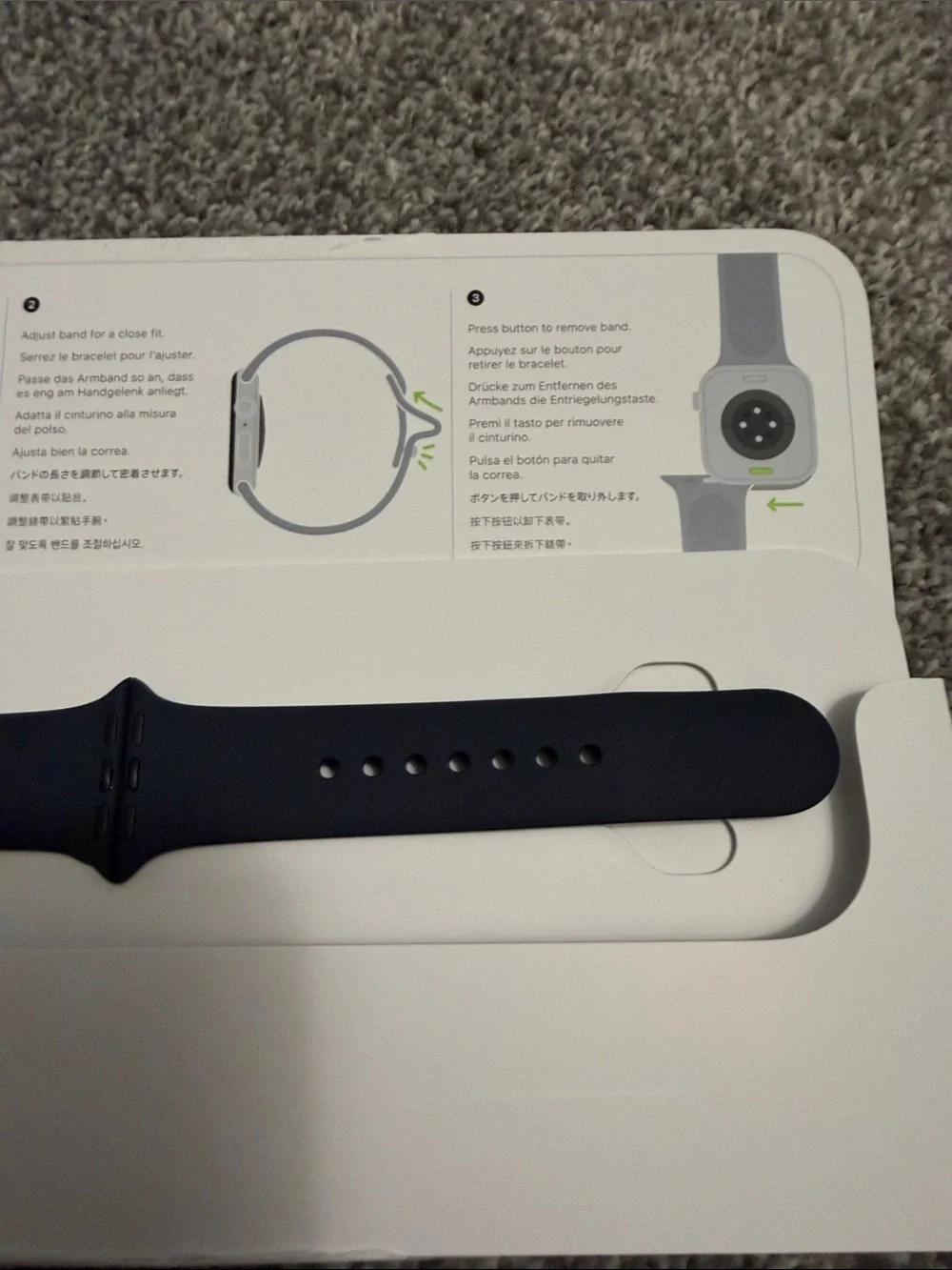 Apple Watch Silicone Sport Band